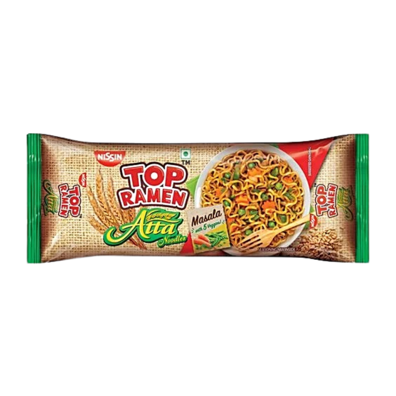 Nissin Atta Masala Noodles – 280g | Healthy Instant Indian Noodles