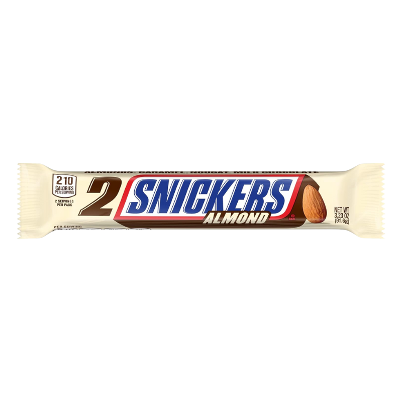 Snickers Almond King Size – 3.23oz | Chocolate Candy Bar with Almonds