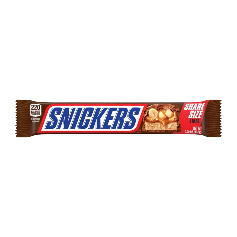 Snickers King Size Bar – 93g | Chocolate Candy Bar with Peanuts, Caramel & Nougat