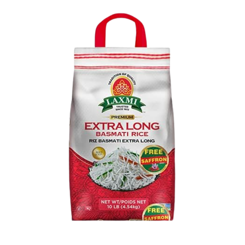 Basmati Rice Extra Long Grain 10 lb