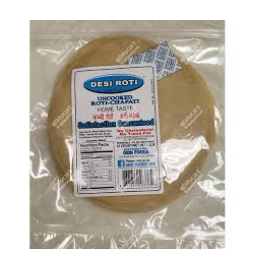 Uncooked Roti 14 pcs (Organic)