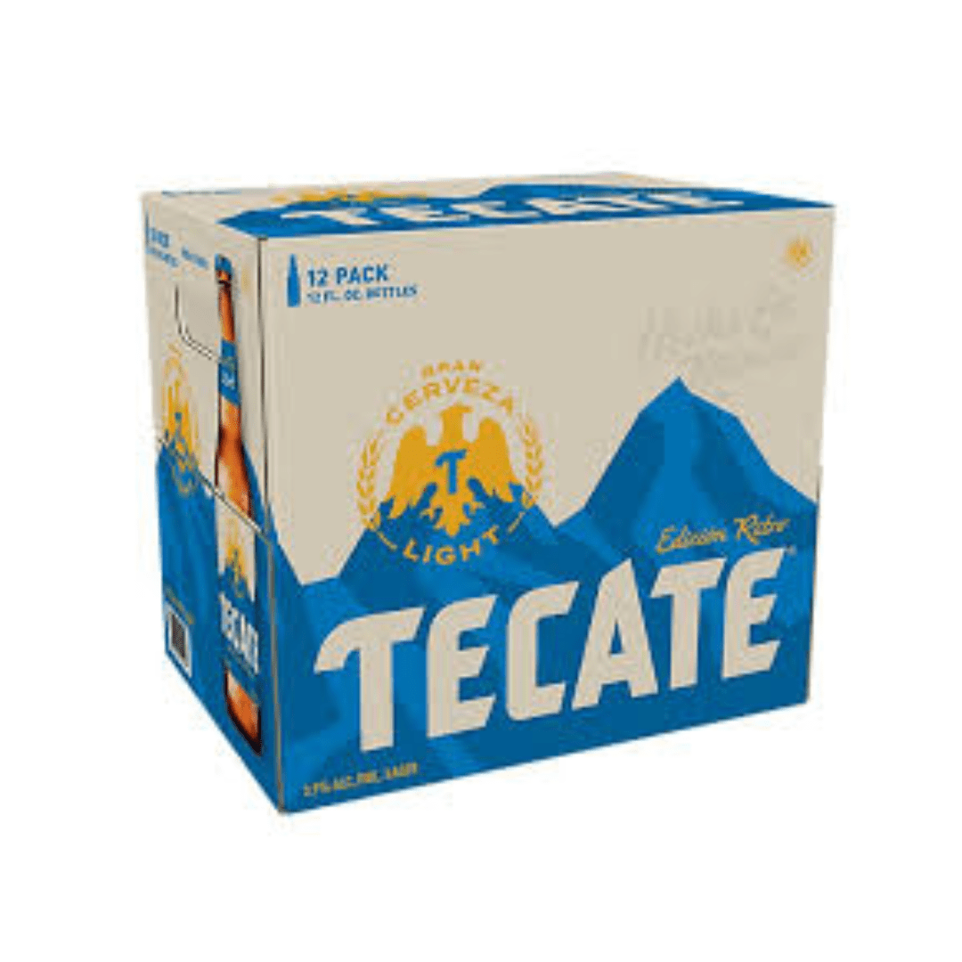Tecate Mexican Beer Bottles 12 oz