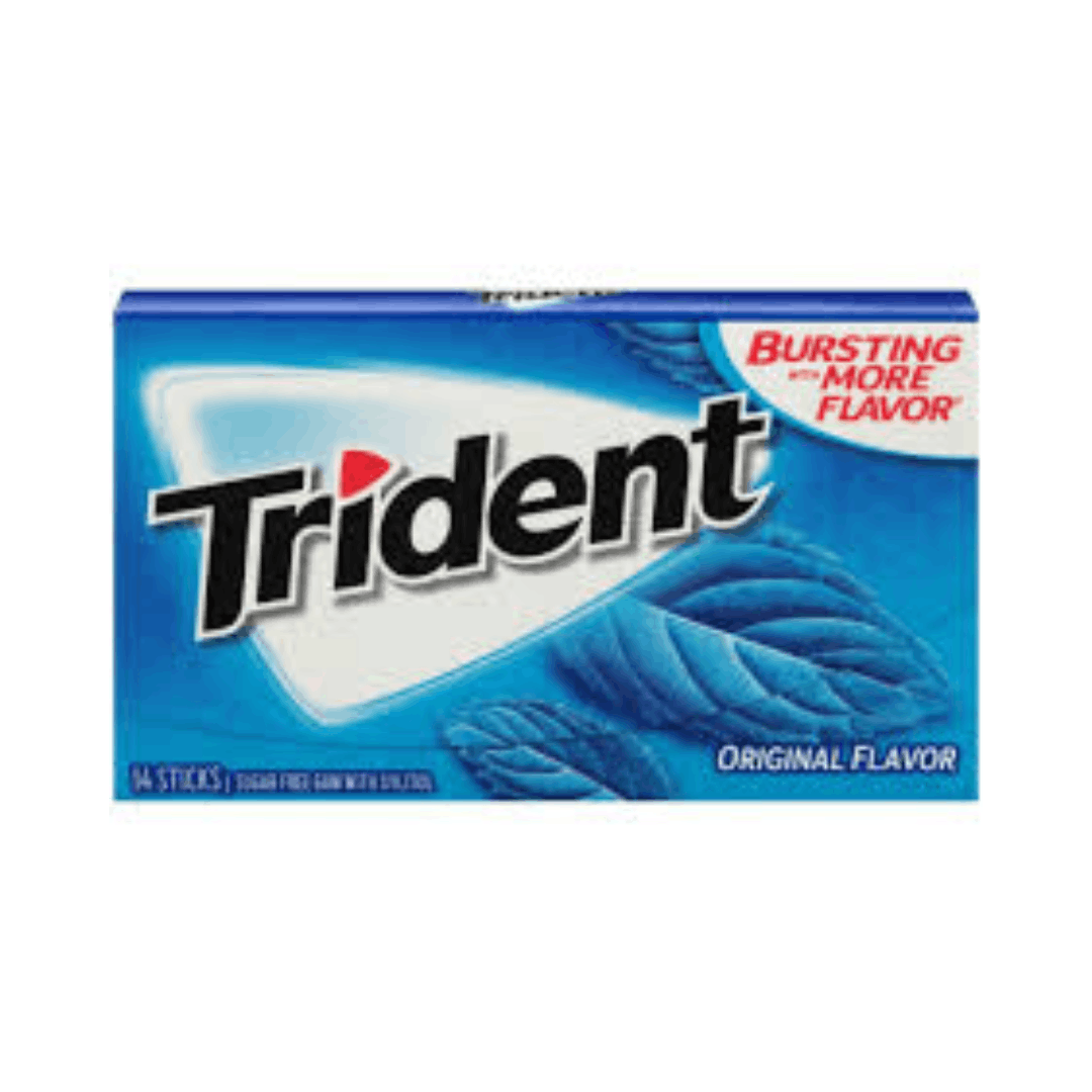 Trident, Original Gum 14 pcs (Sugar Free)
