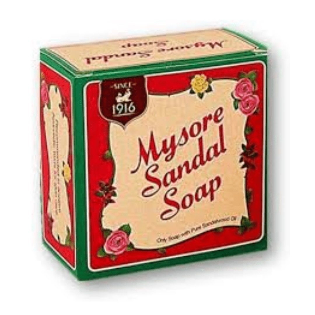 Mysore Sandal Bathing Soap With Sandalwood Oil 150g