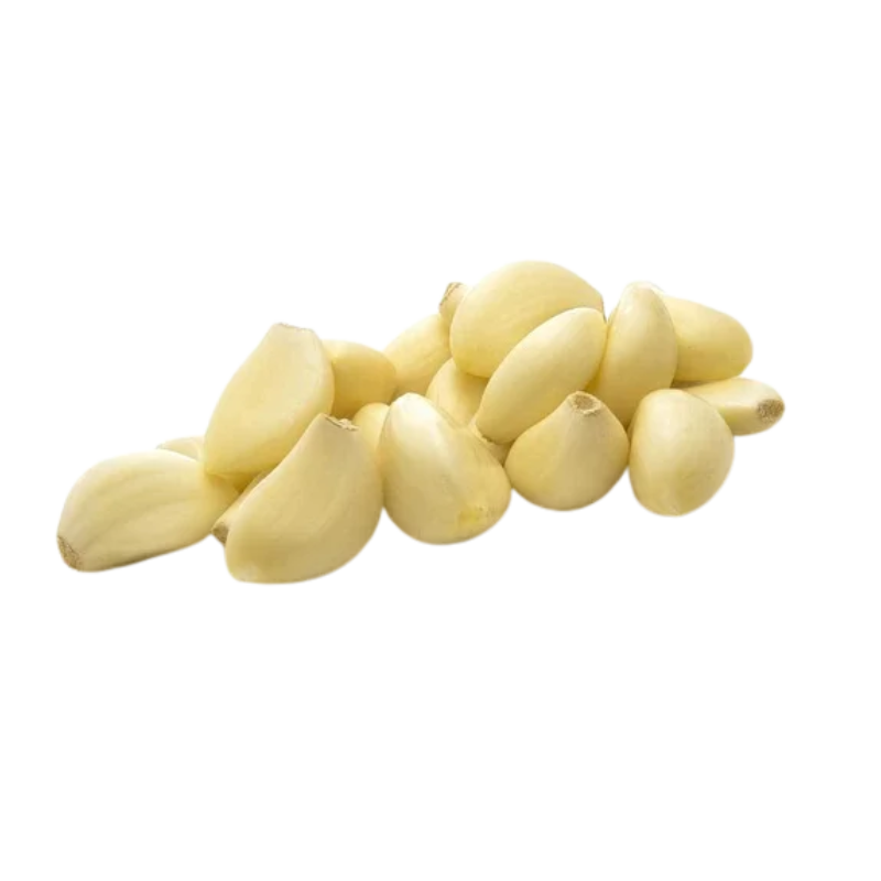 Peeled Fresh Garlic 100g - Ready to Use
