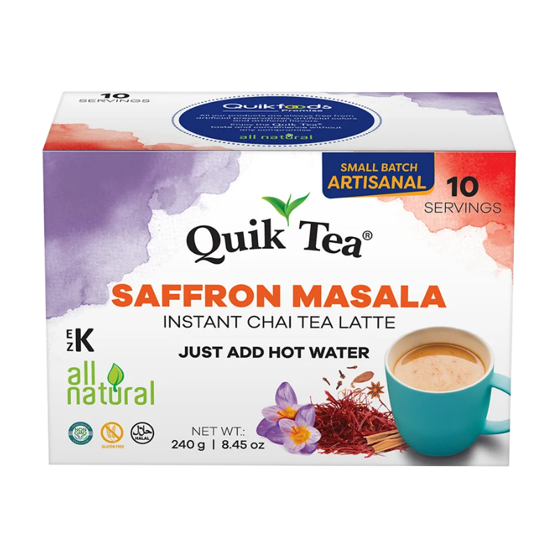 Saffron Masala Chai – 240g (Quik Tea)