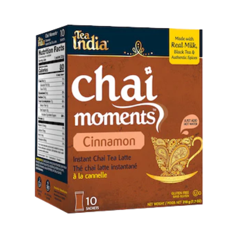 Chai Moments Cinnamon Tea – 10 Count (Tea India)