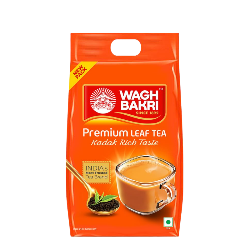 Premium Leaf Tea – 1 kg (Wagh Bakri)
