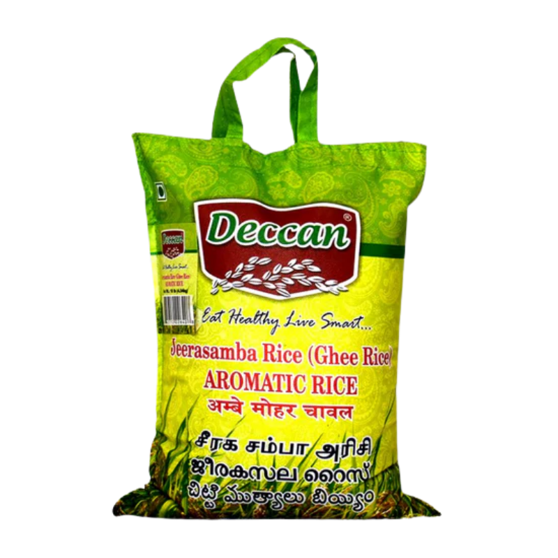 Jeerasamba Rice (Ghee Rice) – Aromatic Rice 10 lb