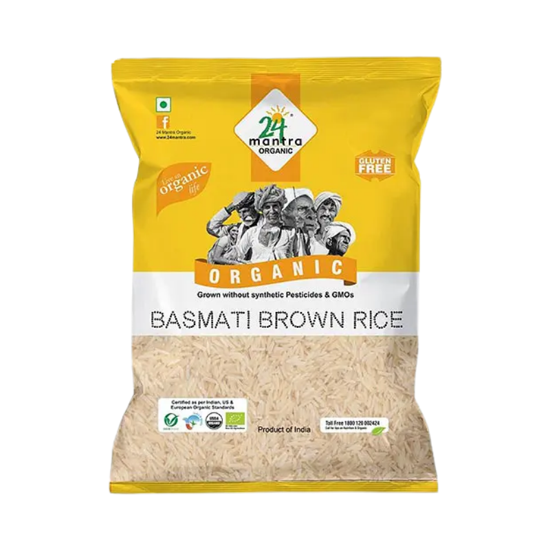 Organic Brown Basmati Rice – 10 lb