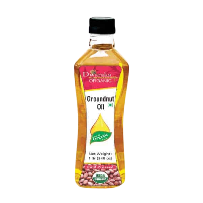 Organic Groundnut (Peanut) Oil – 33.8 fl oz