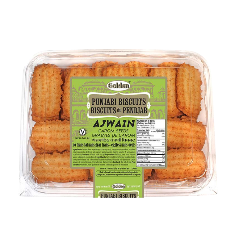 Ajwain (Carom Seeds) Biscuits – 2.5 lb