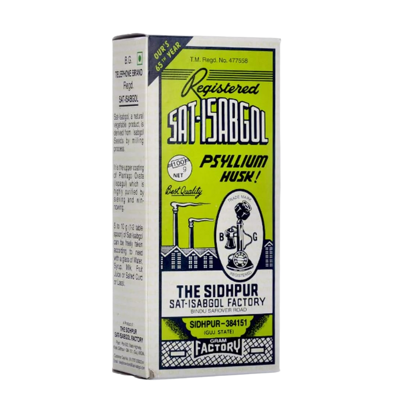 Sat Isabgol Psyllium Husk 100g