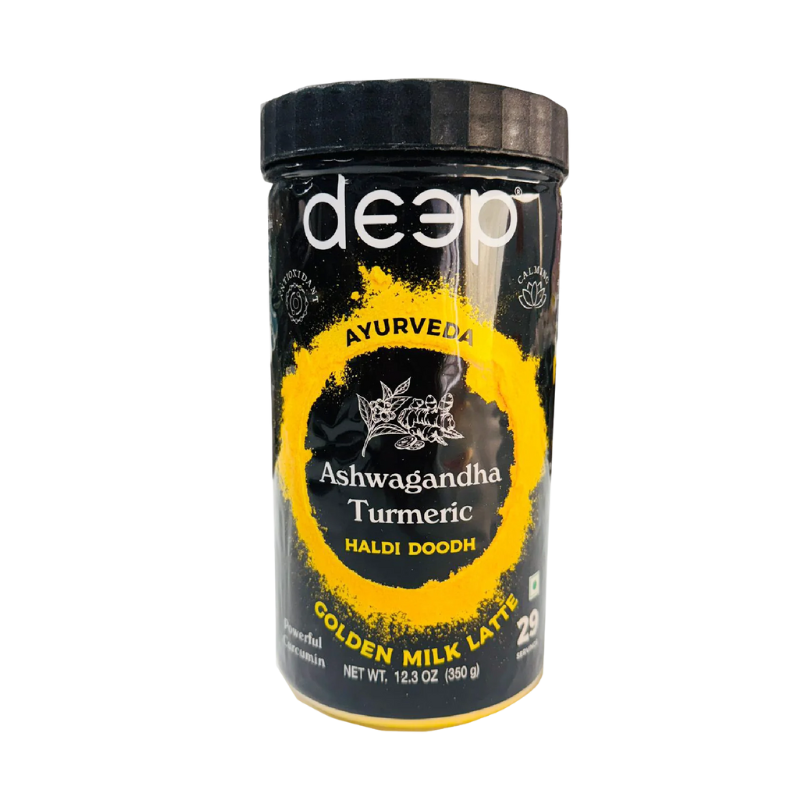 Ashwagandha Turmeric Milk Latte 350g – Deep Brand