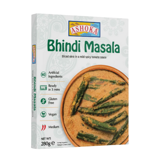 Ashoka Bhindi Masala - 280g | Ready-to-Eat Indian Curry |