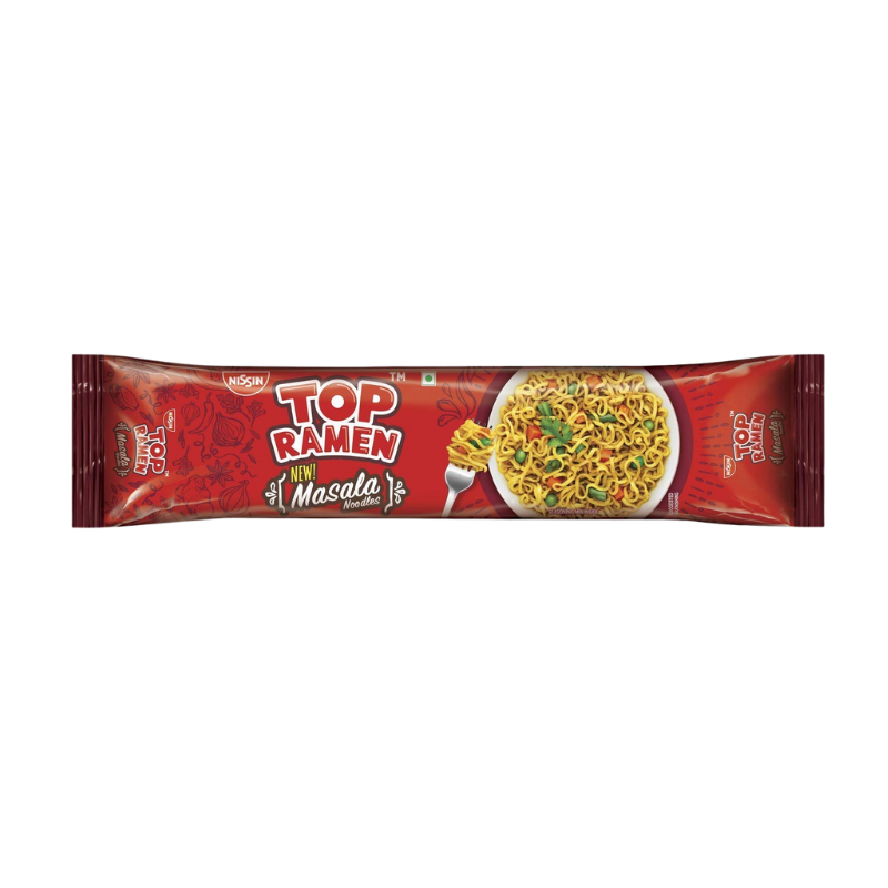 Nissin Top Ramen Masala Noodles – 480g | Authentic Indian Instant Noodles