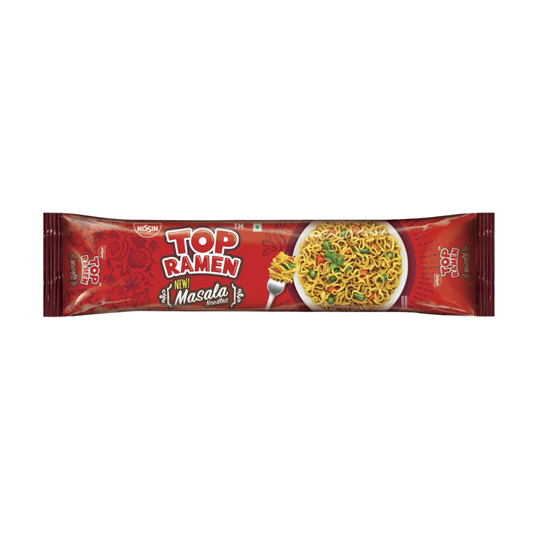 Nissin Top Ramen Masala Noodles – 480g | Authentic Indian Instant Noodles