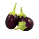 Fresh Indian Eggplant Small & Oval 1 lb – Authentic, Versatile for Curry & More