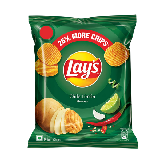 Lay’s Chile Limón Chips – 52g | Spicy Chili & Tangy Lime Potato Chips