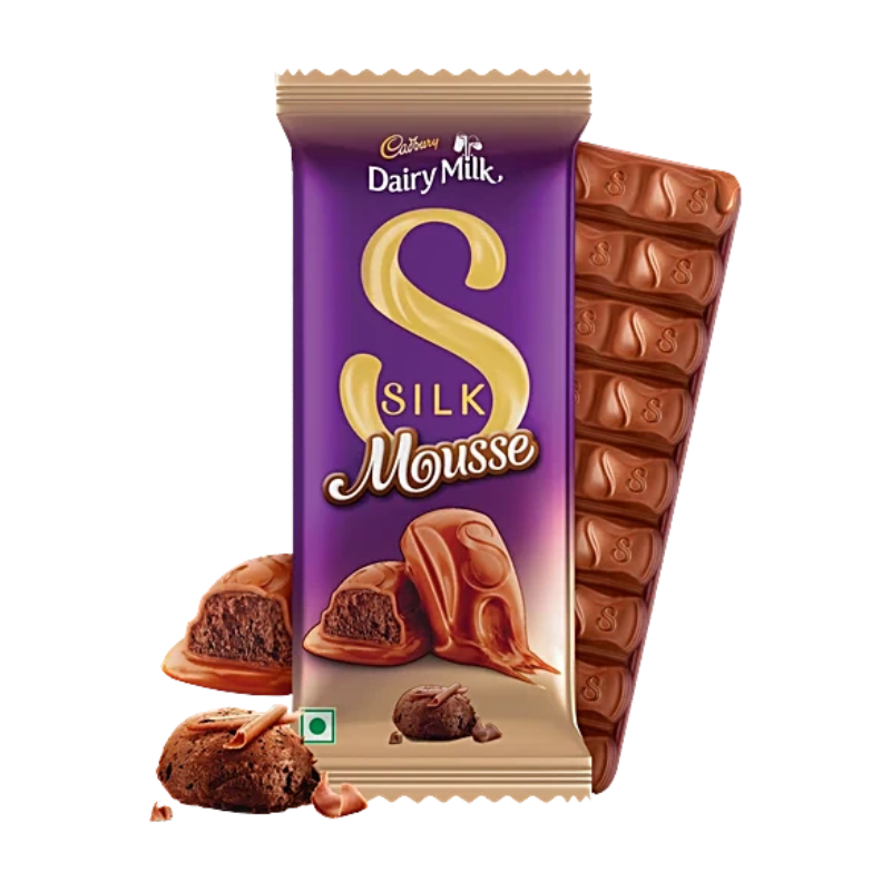 Cadbury Dairy Milk Silk Mousse Chocolate – 116g | Smooth & Creamy Treat