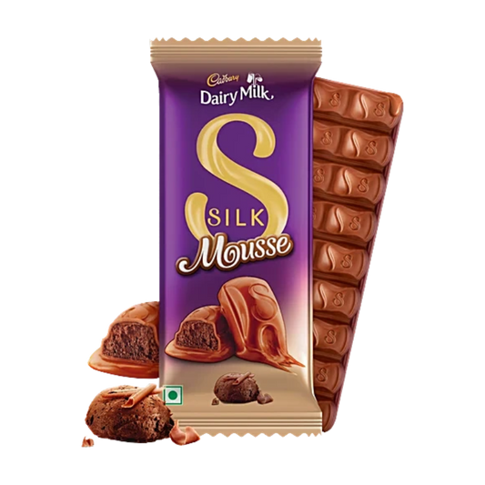 Cadbury Dairy Milk Silk Mousse Chocolate – 116g | Smooth & Creamy Treat