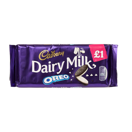 Cadbury Dairy Milk Oreo Chocolate – 120g | Creamy Chocolate with Crunchy Oreo