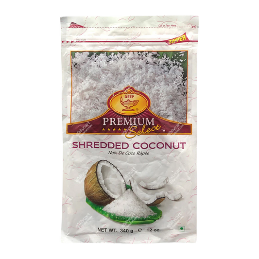 Frozen Shredded Coconut 340g – Fresh Grated Coconut for Cooking