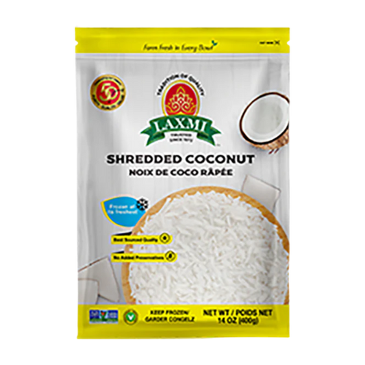 Frozen Grated Coconut 400g – Fresh & Authentic for Cooking