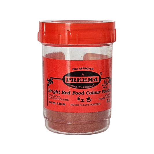 Preema Red Food Colour Powder 0.88oz