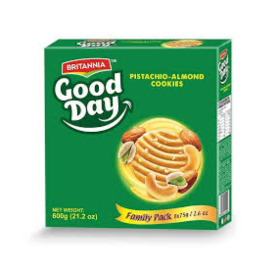 GD Pistachio Almond 600g (Britannia) Family Pack