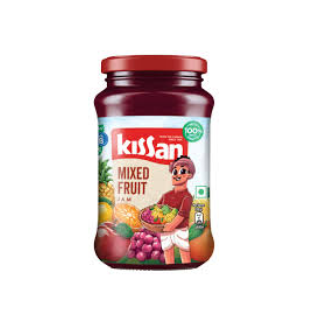 Mixed Fruit Jam 500g (Kissan)