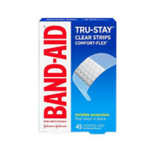 Band-Aid Brand Tru-Stay Sheer Strips