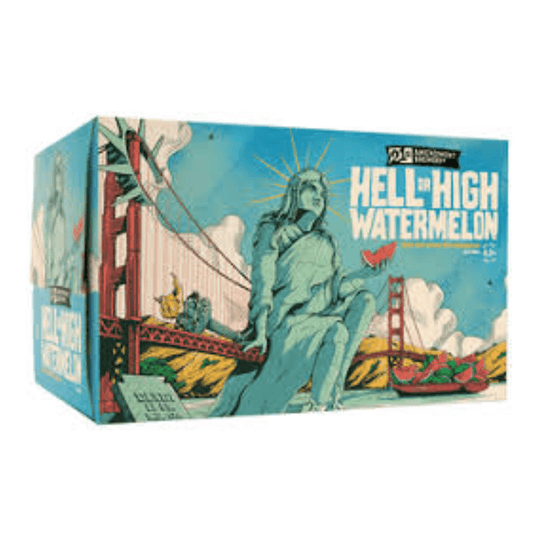 21st Amendment Hell or High Watermelon 6pk 12oz Cans