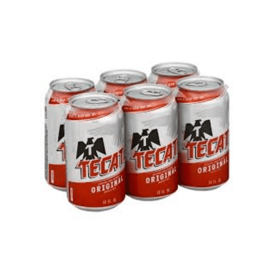 Tecate Original Beer – 12 oz (6 Cans)