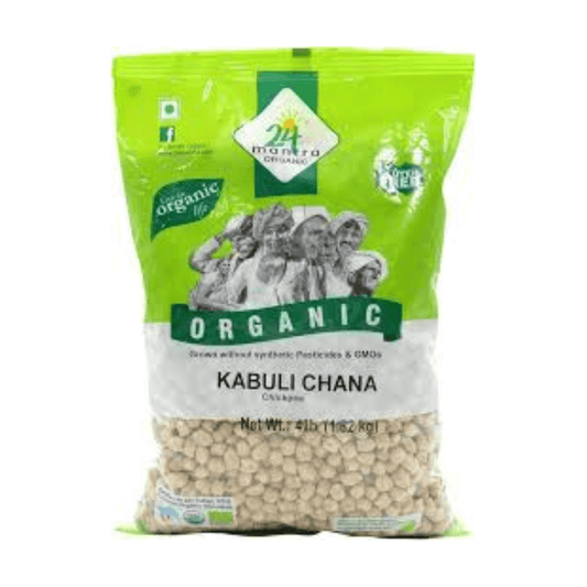 24 Mantra Organic Kabuli Chana Chickpea 4lb