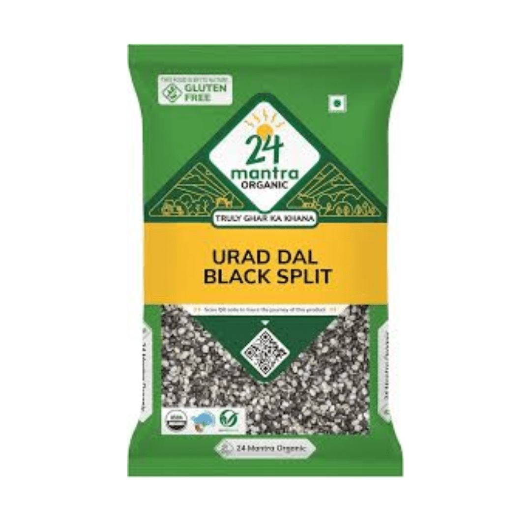 24 Mantra Organic Urad Black Split 2lb