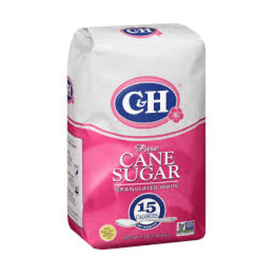 Pure Cane Granulated White Sugar, 2 Lb (C&H)