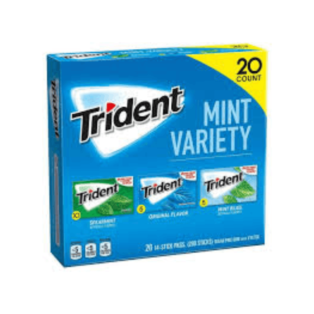 Trident Mint Bliss Gum 14 Sticks (Sugar Free)