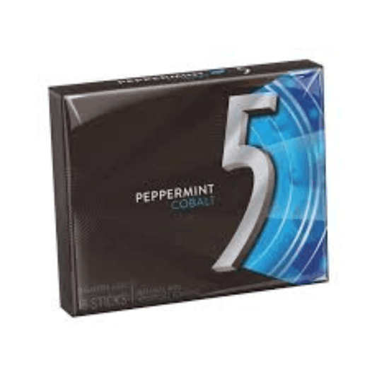 Wrigley's 5 Cobalt Peppermint Gum, 15 Sticks (Sugar Free)