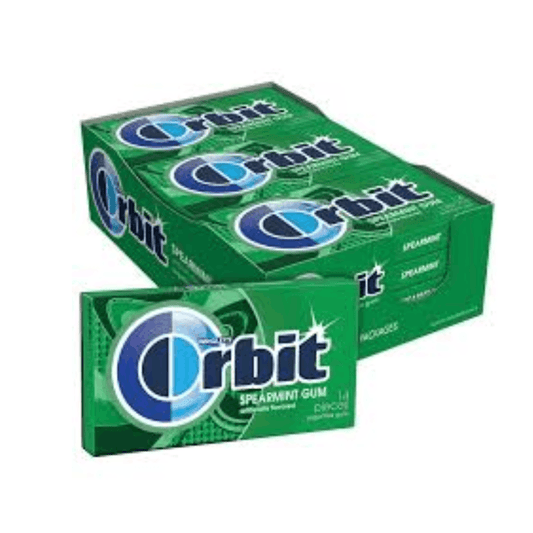 Wrigley's Orbit Spearmint Gum Sugarfree Gum