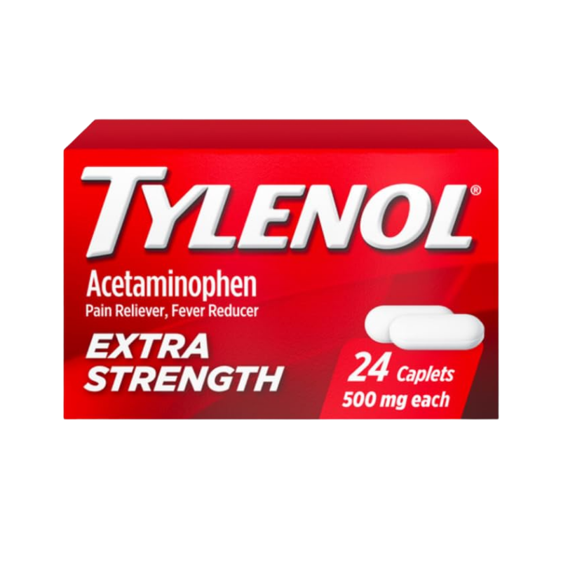 Tylenol Extra Strength Caplets – 500 mg