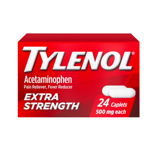 Tylenol Extra Strength Caplets – 500 mg