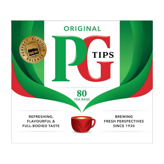 PG Tips Original Tea Bags – 80 Count