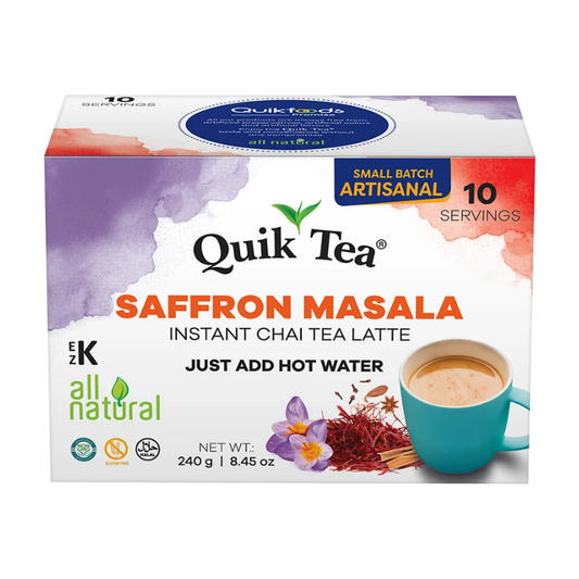Saffron Masala Chai – 240g (Quik Tea)
