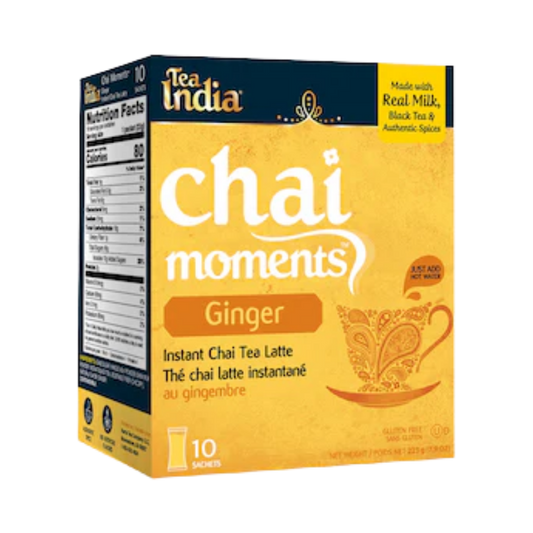 Chai Moments Ginger Tea – 10 Count (Tea India)