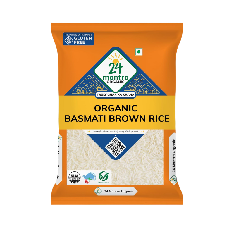 Organic Brown Basmati Rice – 2 lb