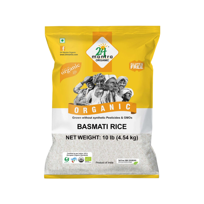 Organic Basmati Rice – 10 lb