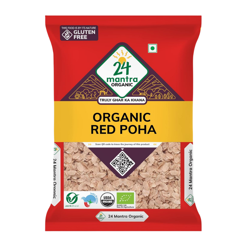 Organic Red Poha – 2 lb