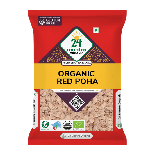 Organic Red Poha – 2 lb