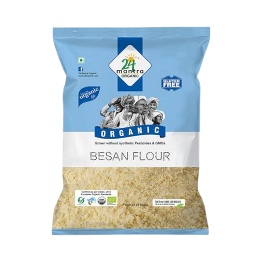 Organic Chana Besan Flour – 1 lb
